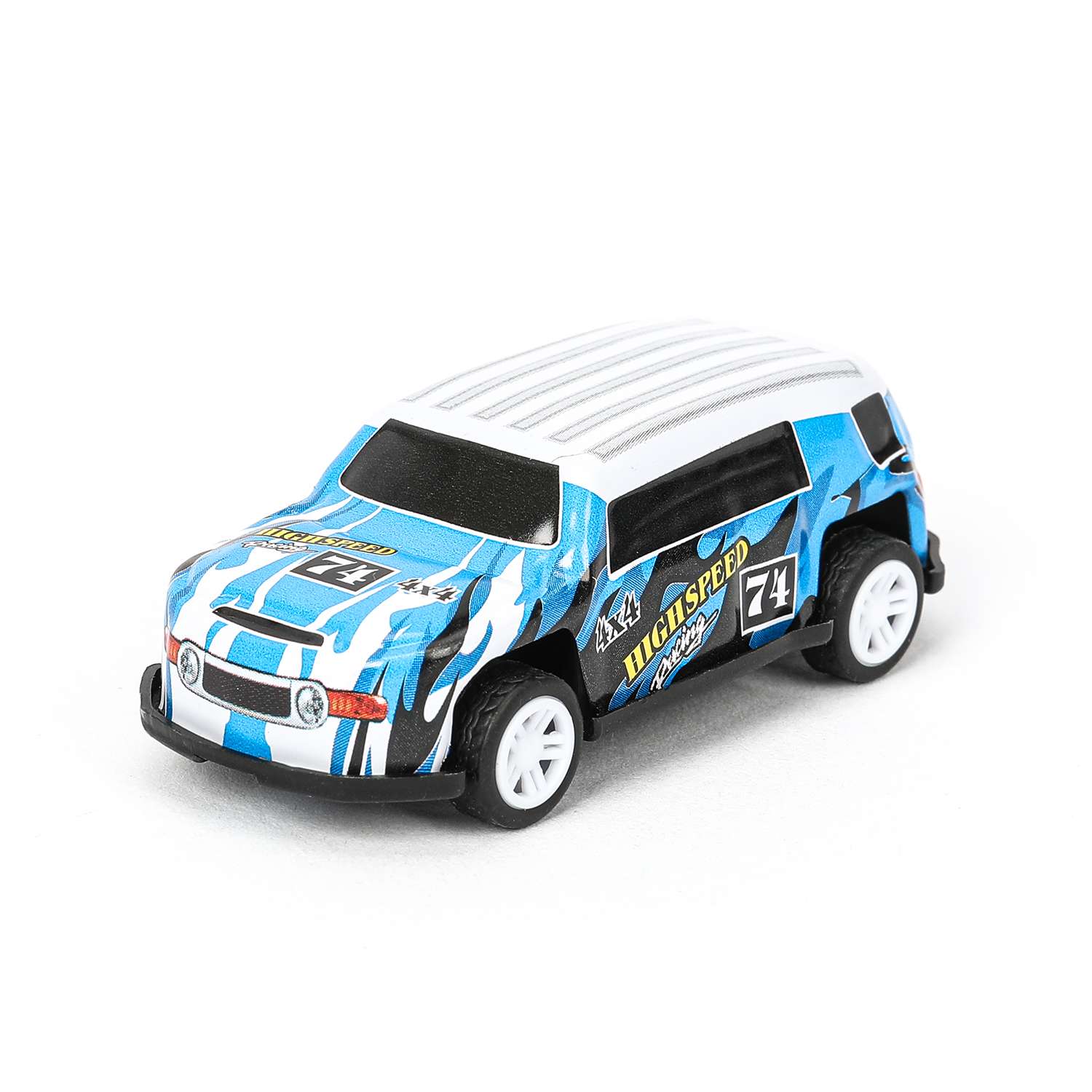 Автомобиль Технопарк Road Racing набор 10шт - фото 4