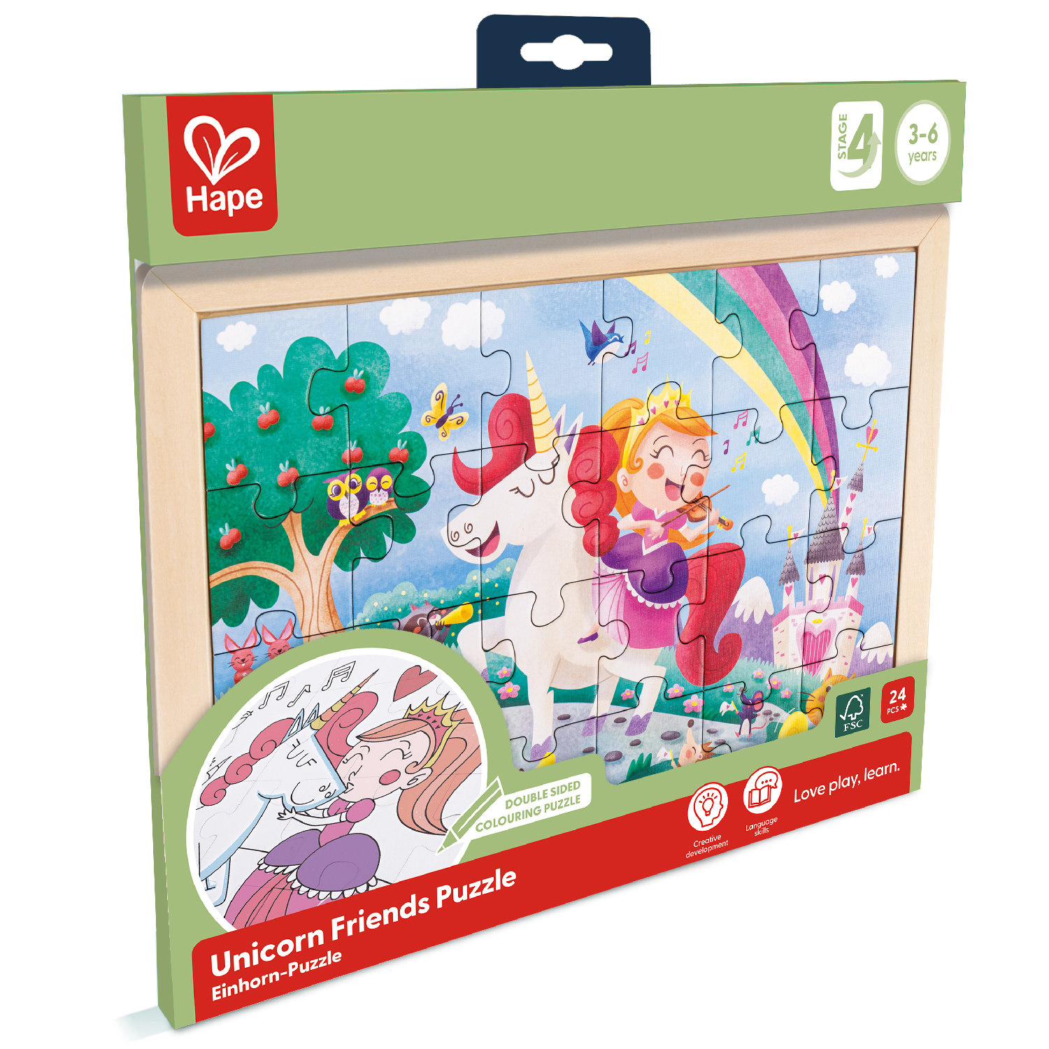 Пазл Hape классический - фото 9