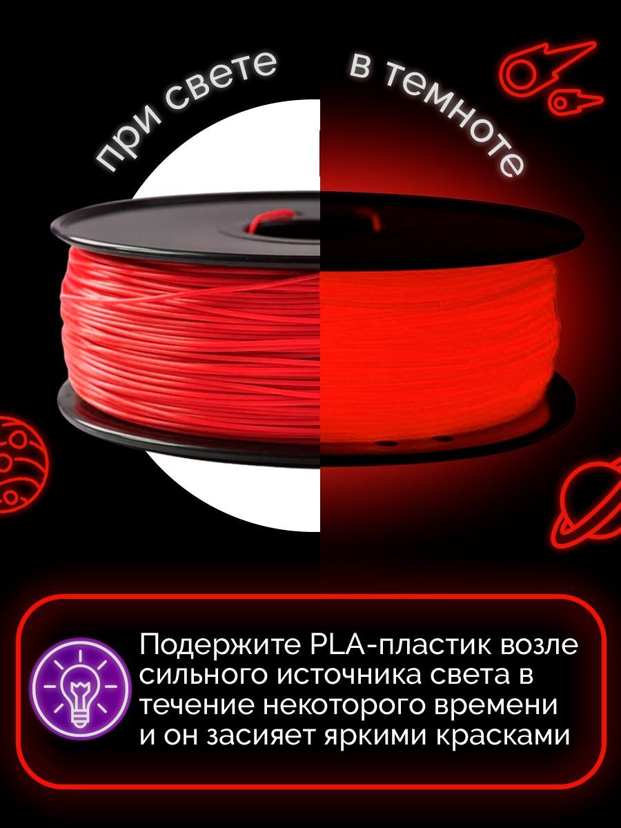 Пластик Funtasy Красный - фото 4