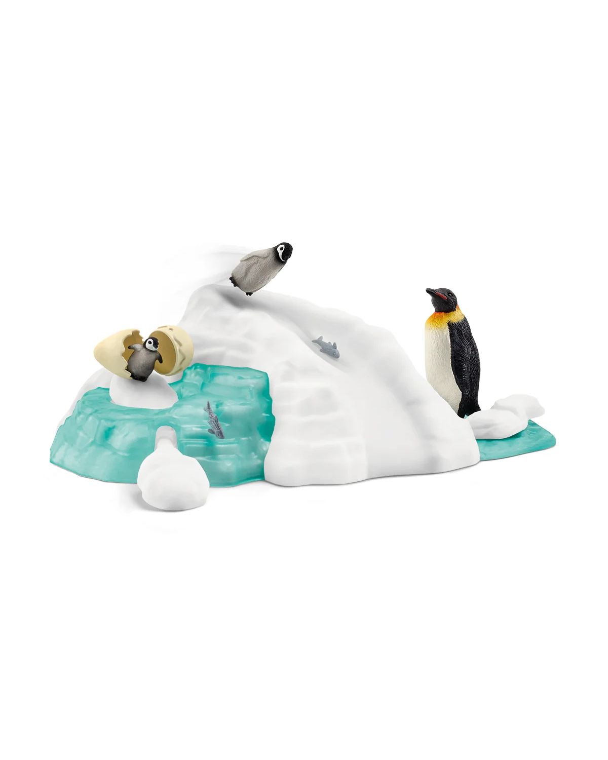 Игровой набор SCHLEICH Penguin Family Fun - фото 1