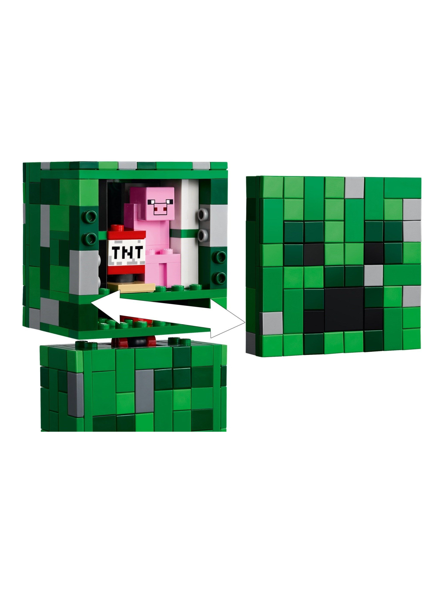 Конструктор LEGO Minecraft Крипер 665 дет. - фото 8