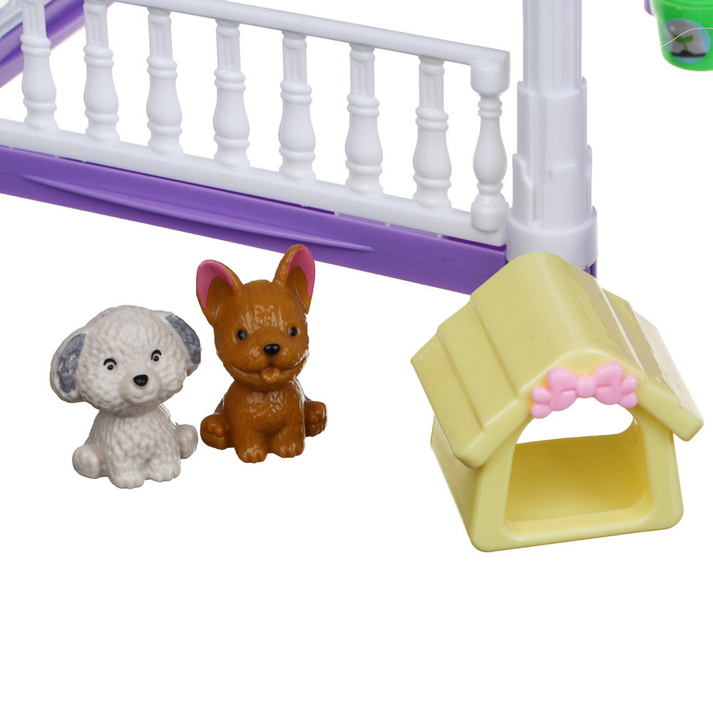 Домик для кукол Игроленд с мебелью 278-133 - фото 8