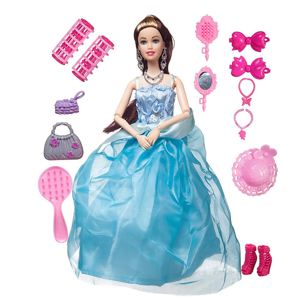 Кукла модельная Junfa WJ-21511/голубое - фото 3