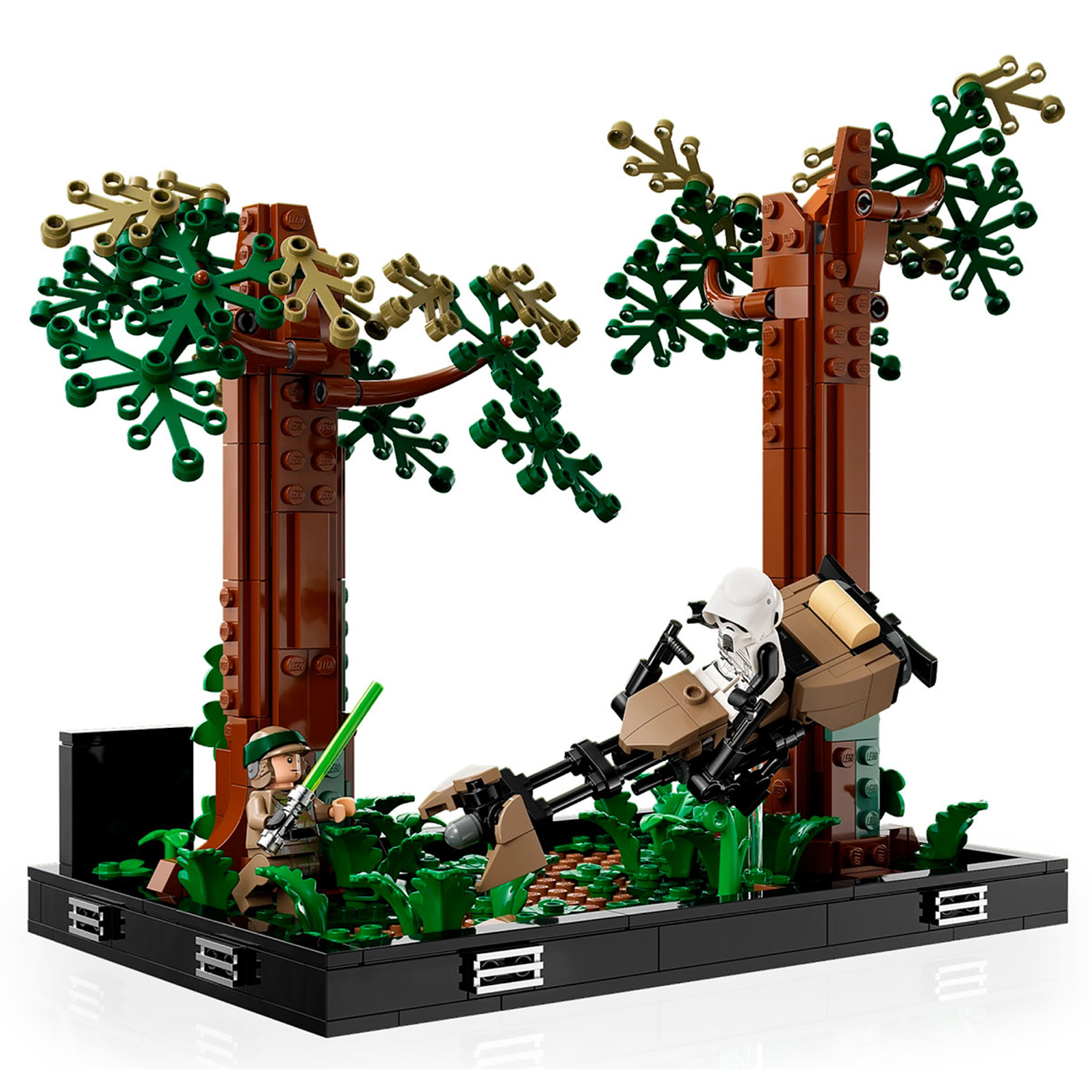 Конструктор LEGO Star Wars Диорама Погоня на Эндоре - фото 1