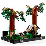 Конструктор LEGO Star Wars Диорама Погоня на Эндоре