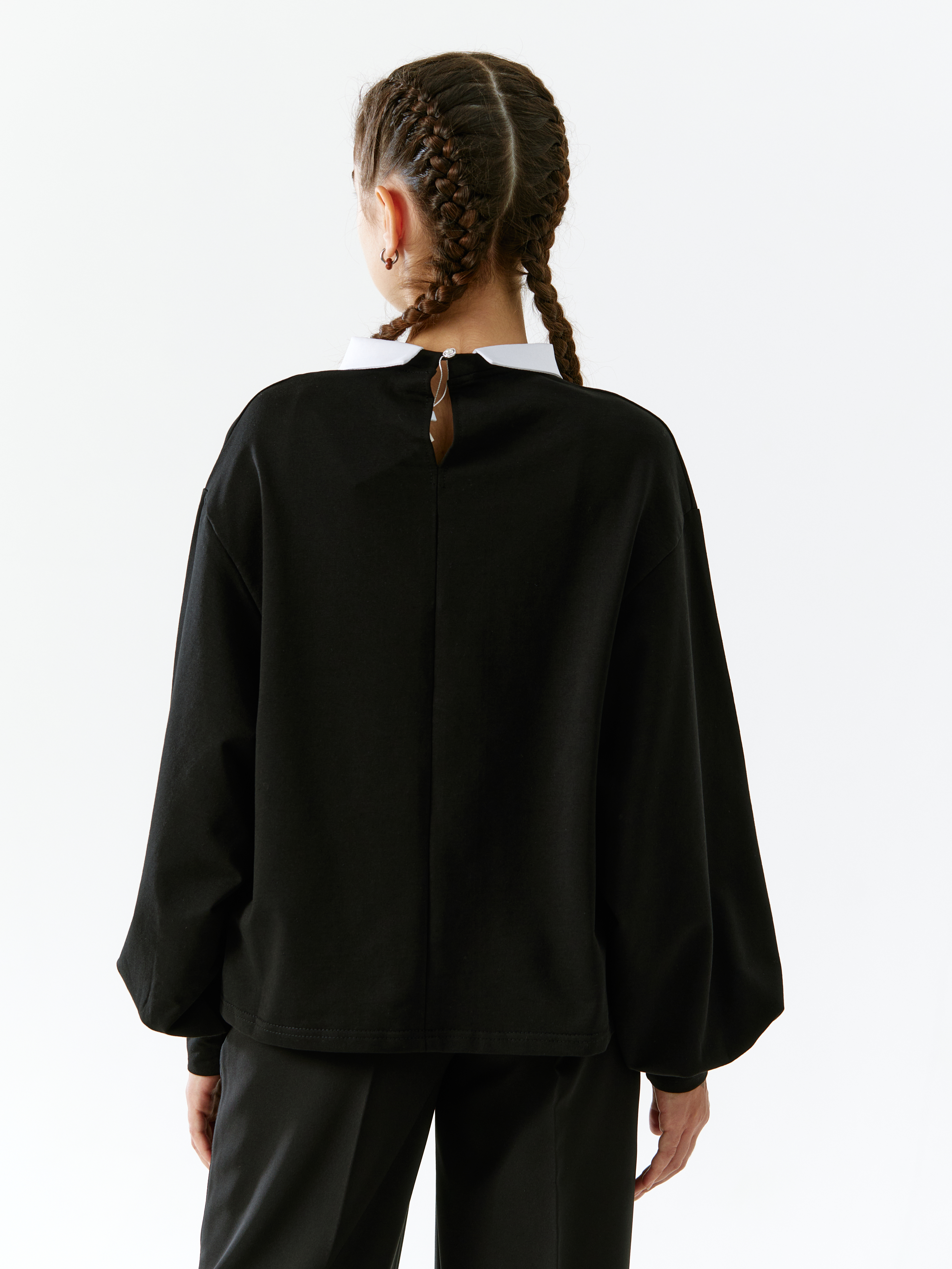 Свитшот macio лонг_черный - фото 7