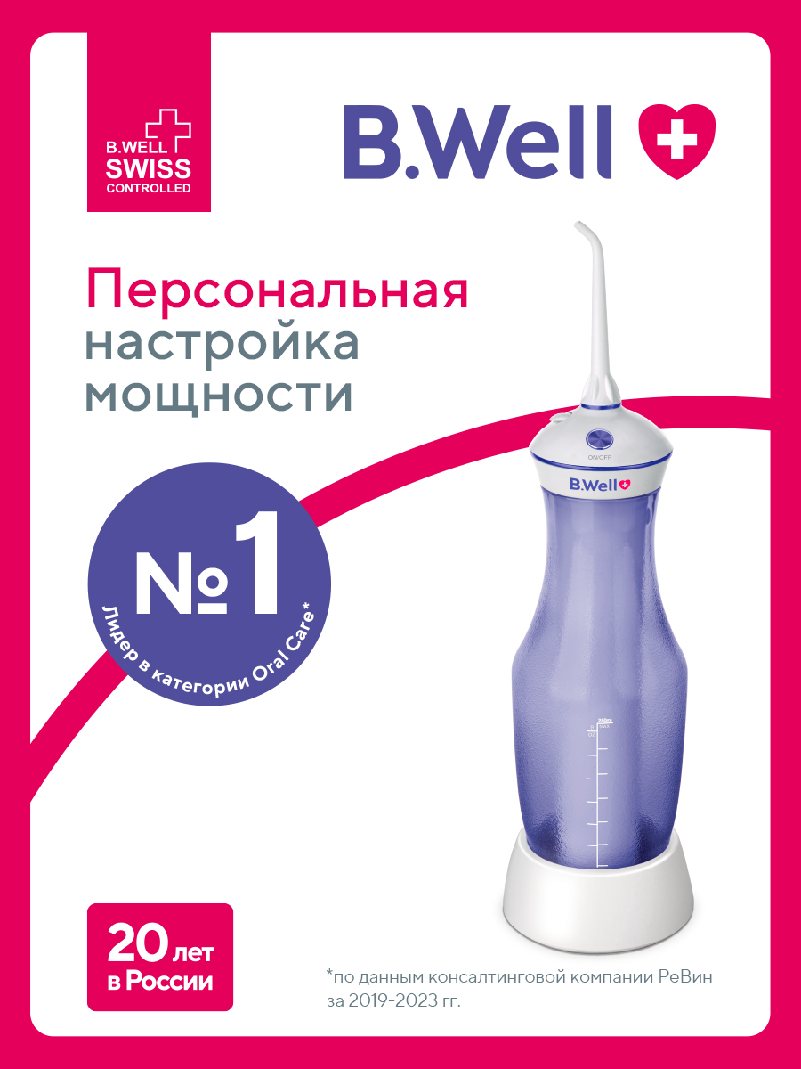 Ирригатор B.Well импульсный 4 реж. - фото 2