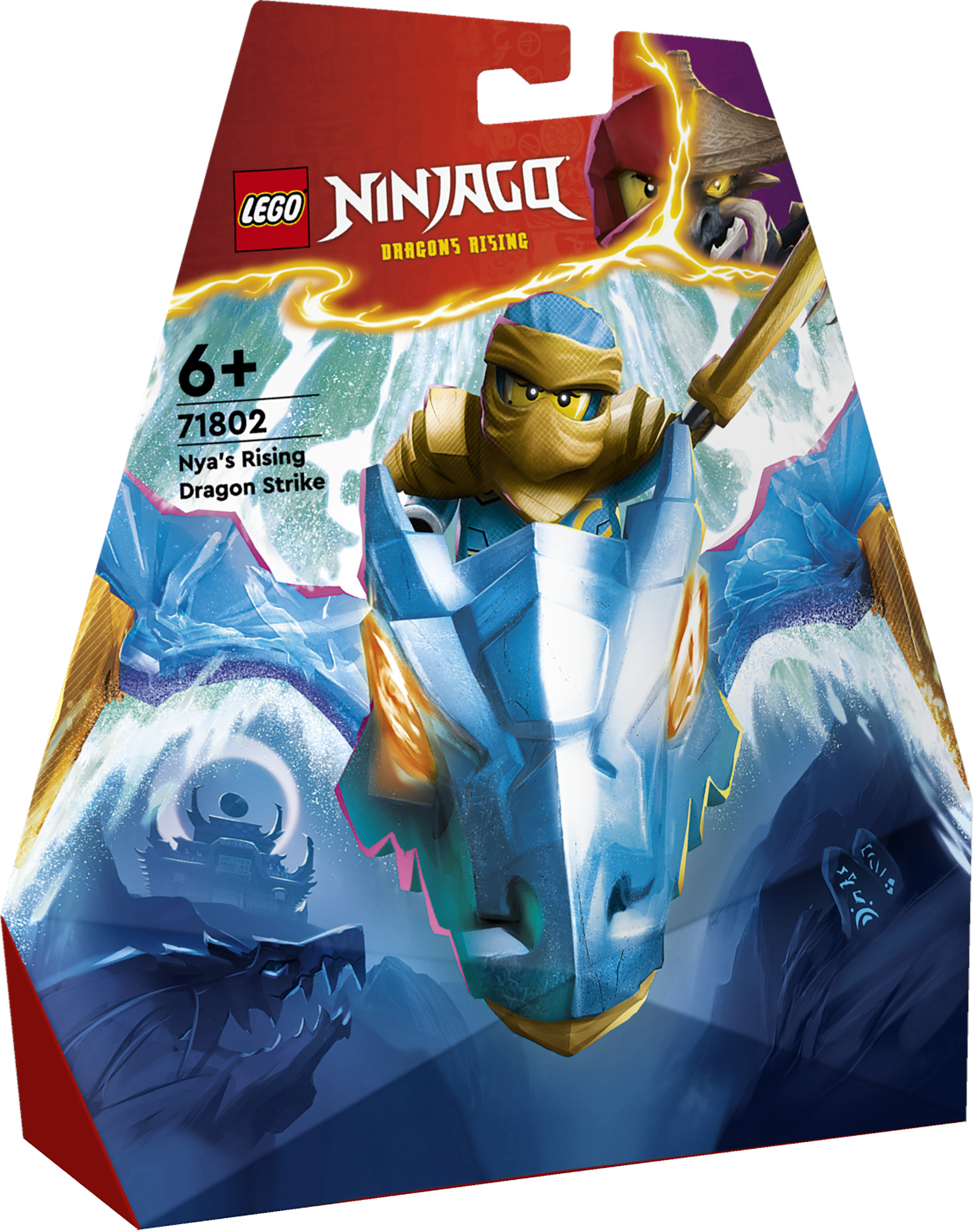 Конструктор LEGO NINJAGO Удар восходящего дракона Ная 26 дет. - фото 2