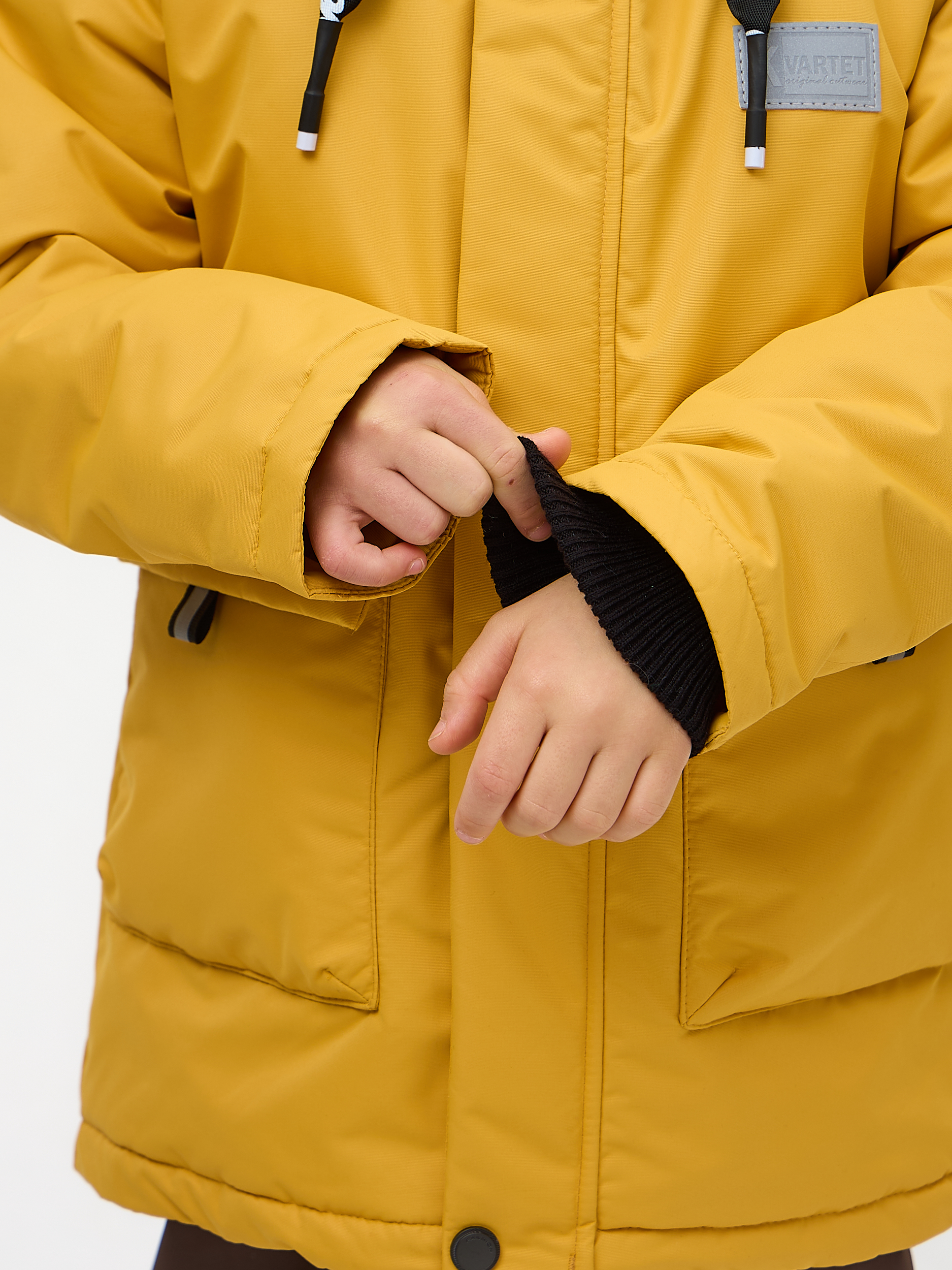 Куртка и полукомбинезон Kvartet 754 горчица - фото 7