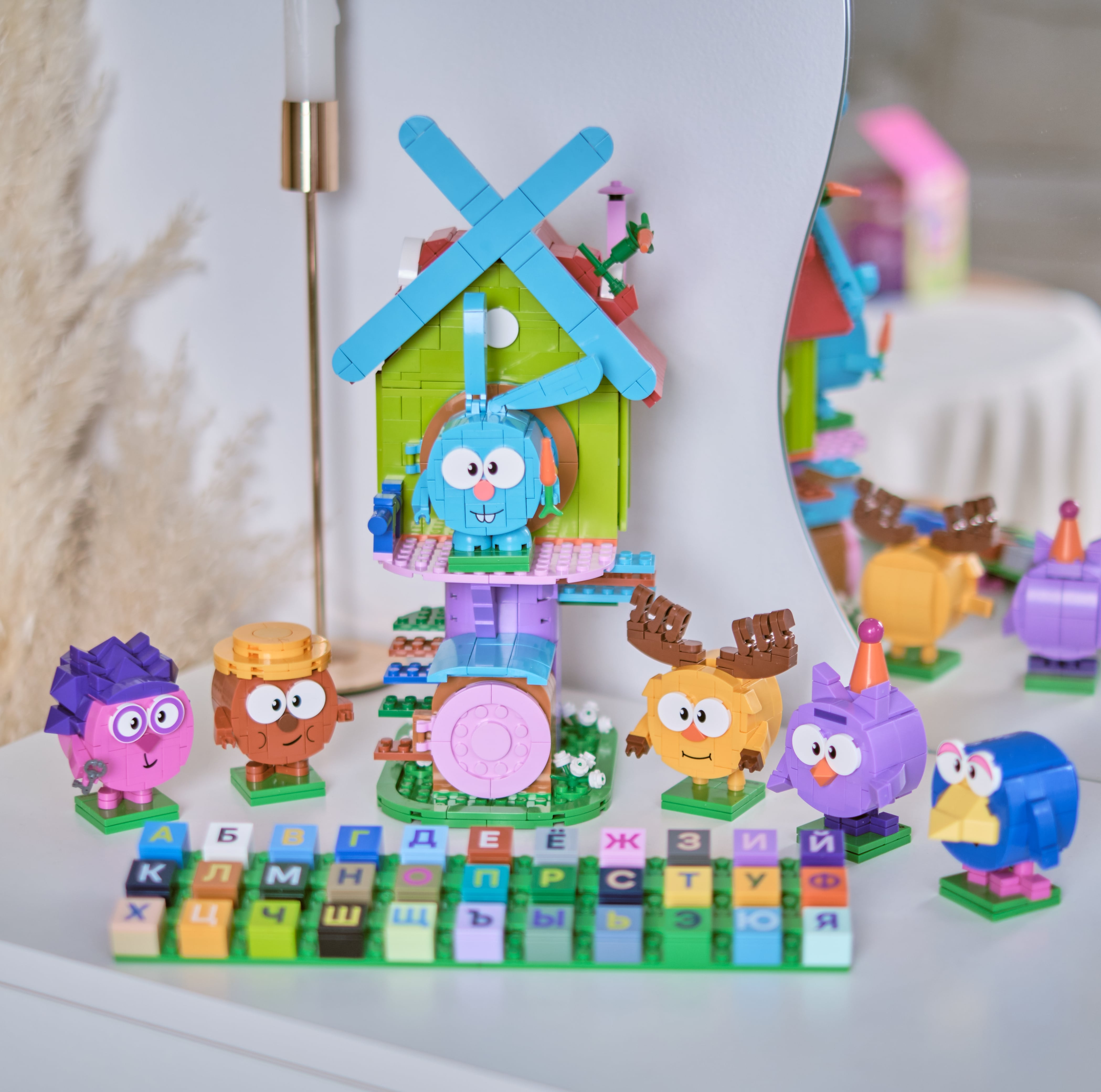 Конструктор brick labs Смешарики Крош 87 дет. - фото 6