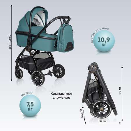 Коляска 3в1 Farfello Camille
