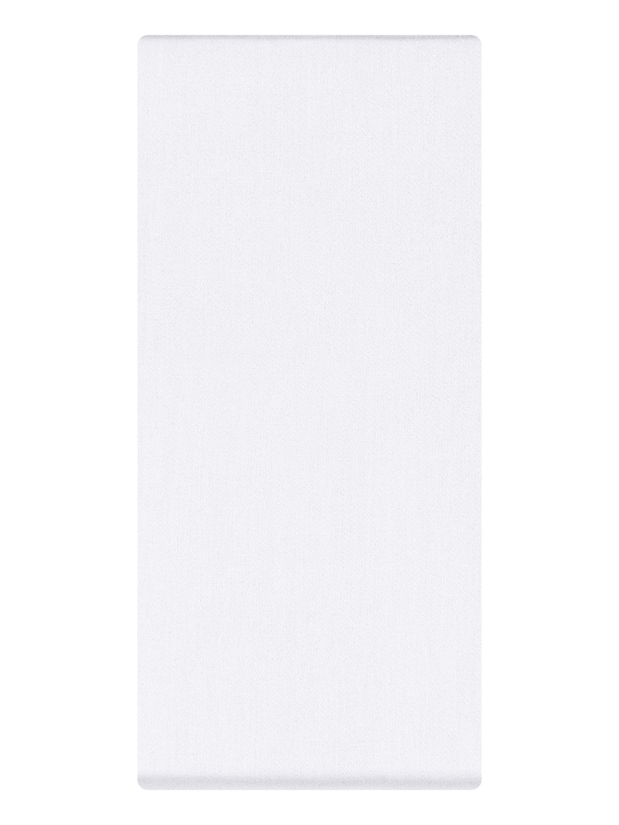 Простыня натяжная DeNASTIA сатин 180x200+25 белый C060080 - фото 3