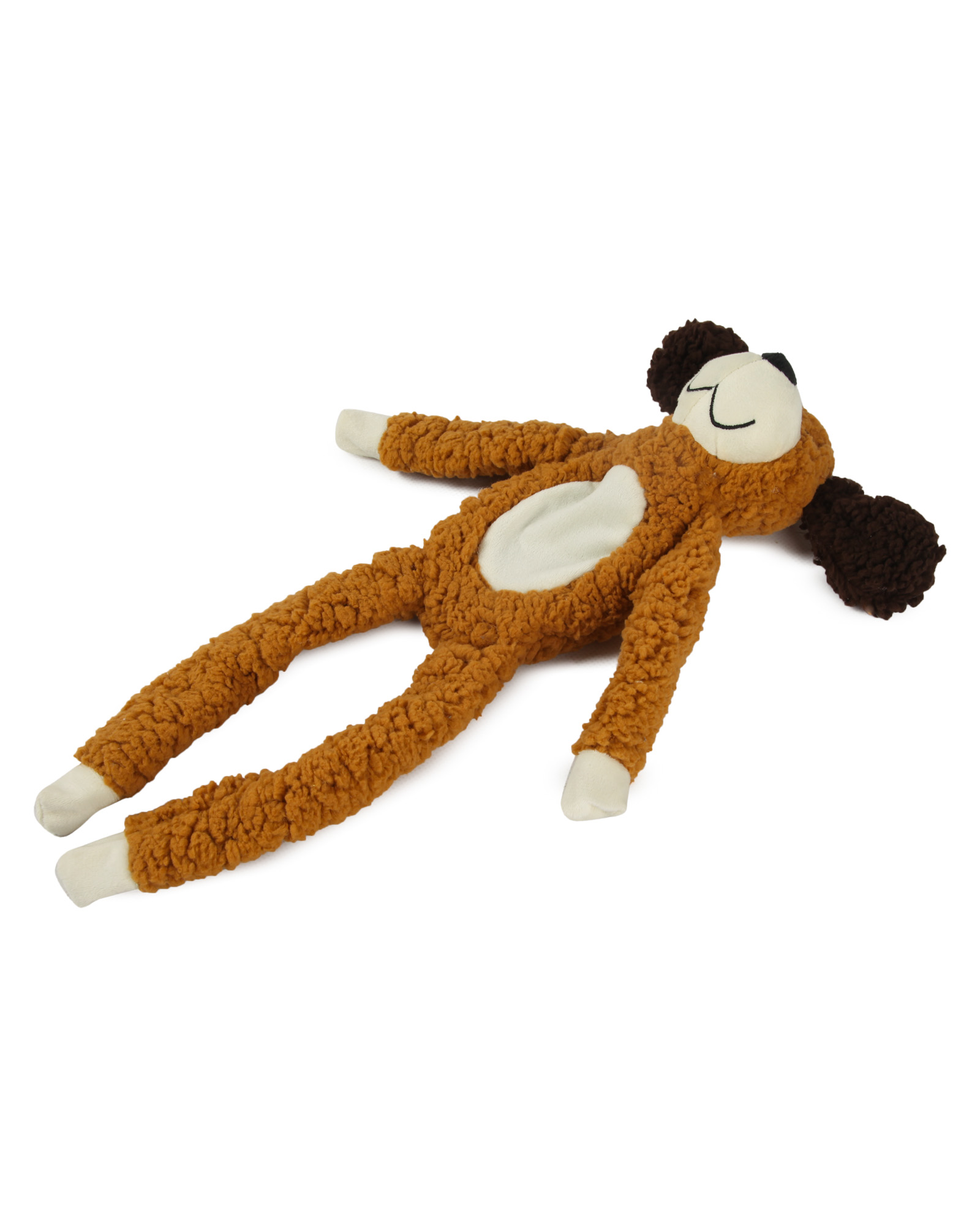 Игрушка для собак Barbaks Собака Тузик мягкая с пищалкой шуршит 50см - фото 2