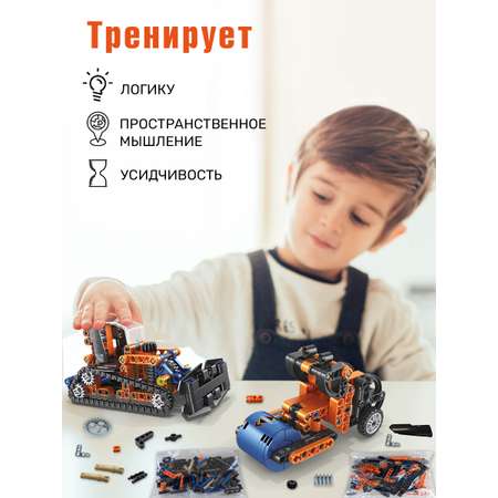 Конструктор BONNY CAT Строительная техника 397 дет.