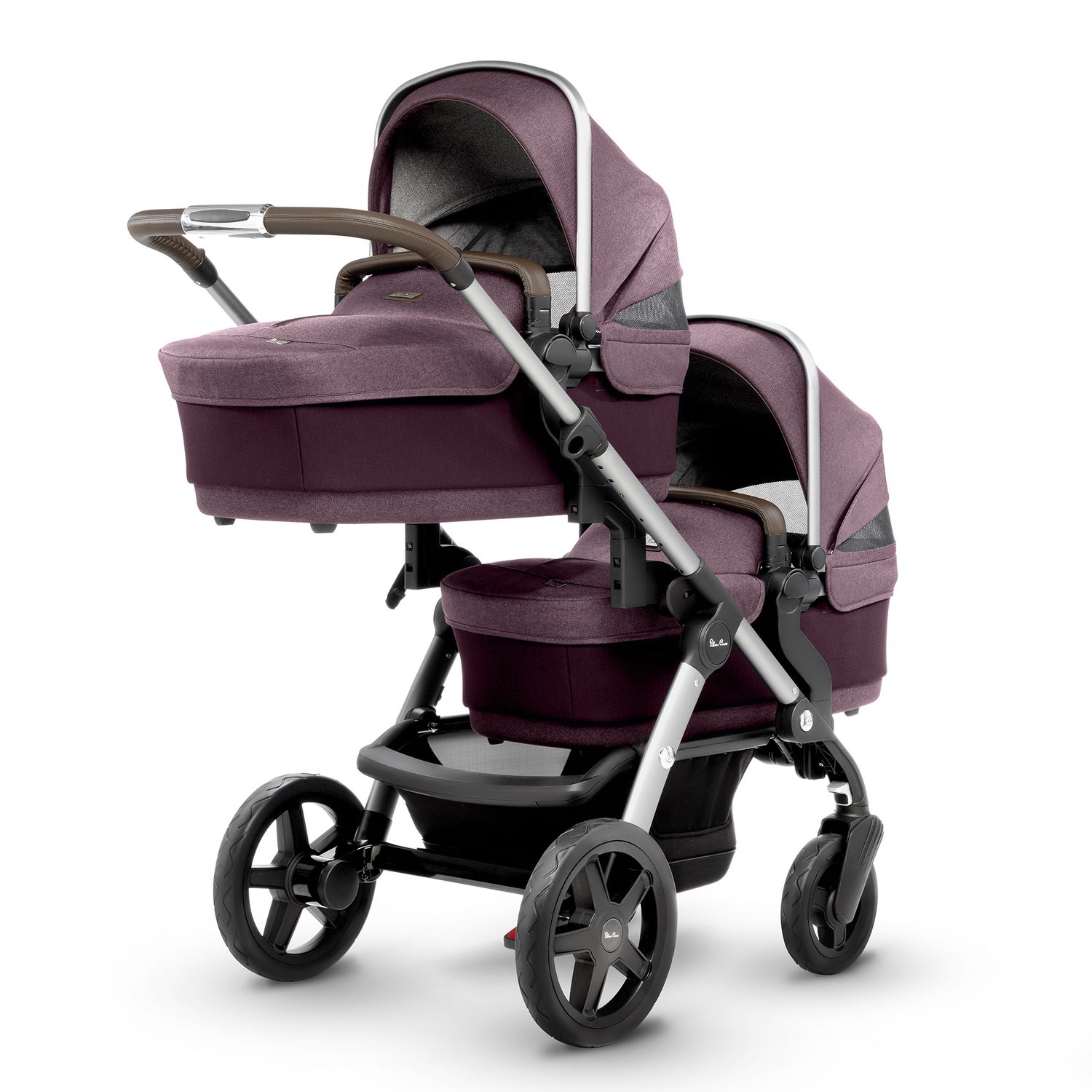 Шасси коляски Silver Cross Wave claret SX2071.CLSI1 - фото 8