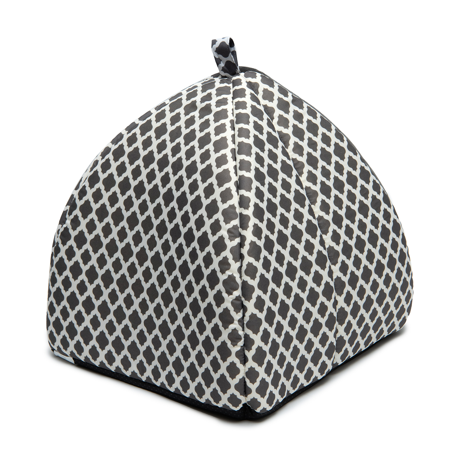 Домик Barbaks 38*38*38см квадратный мягкий серо-черный - фото 4