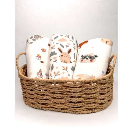 Пелёнка Daisy фланель 75х120 см 3 шт.