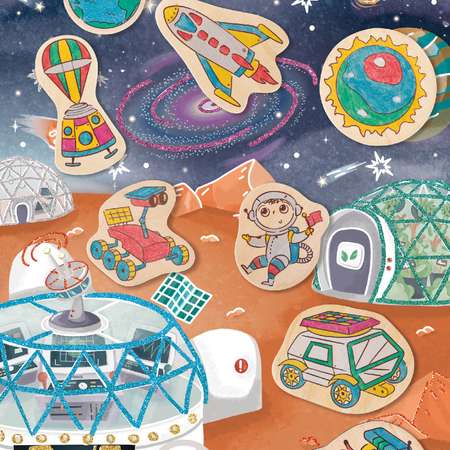 Набор для рисования Hape Космические приключения
