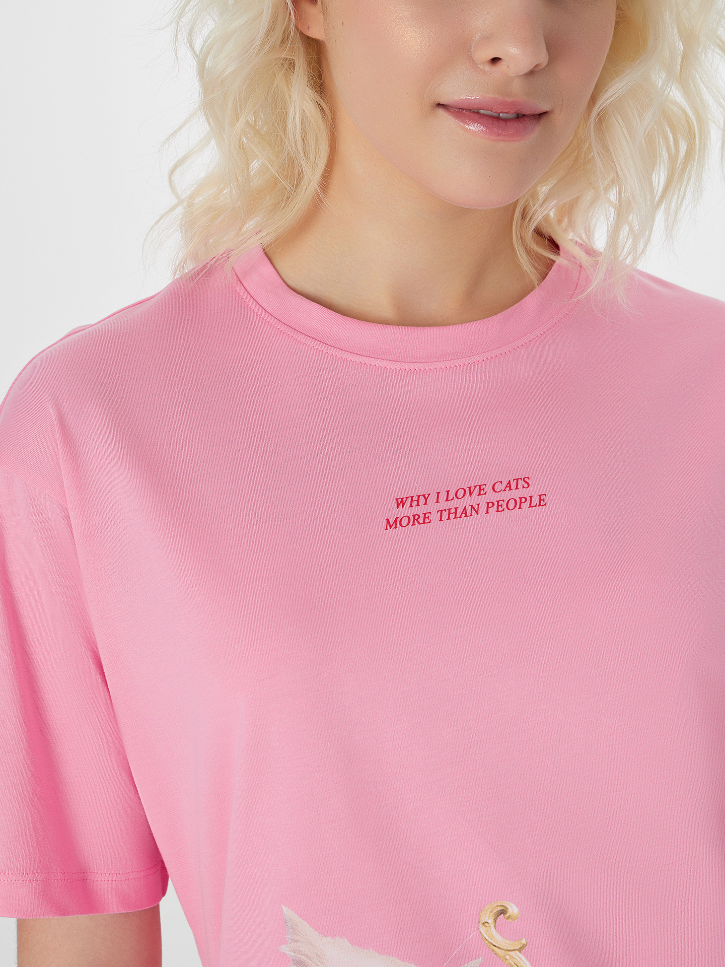 Пижама Mark Formelle (Марк Формэль) 592591/розовый +котики на розовом - фото 4