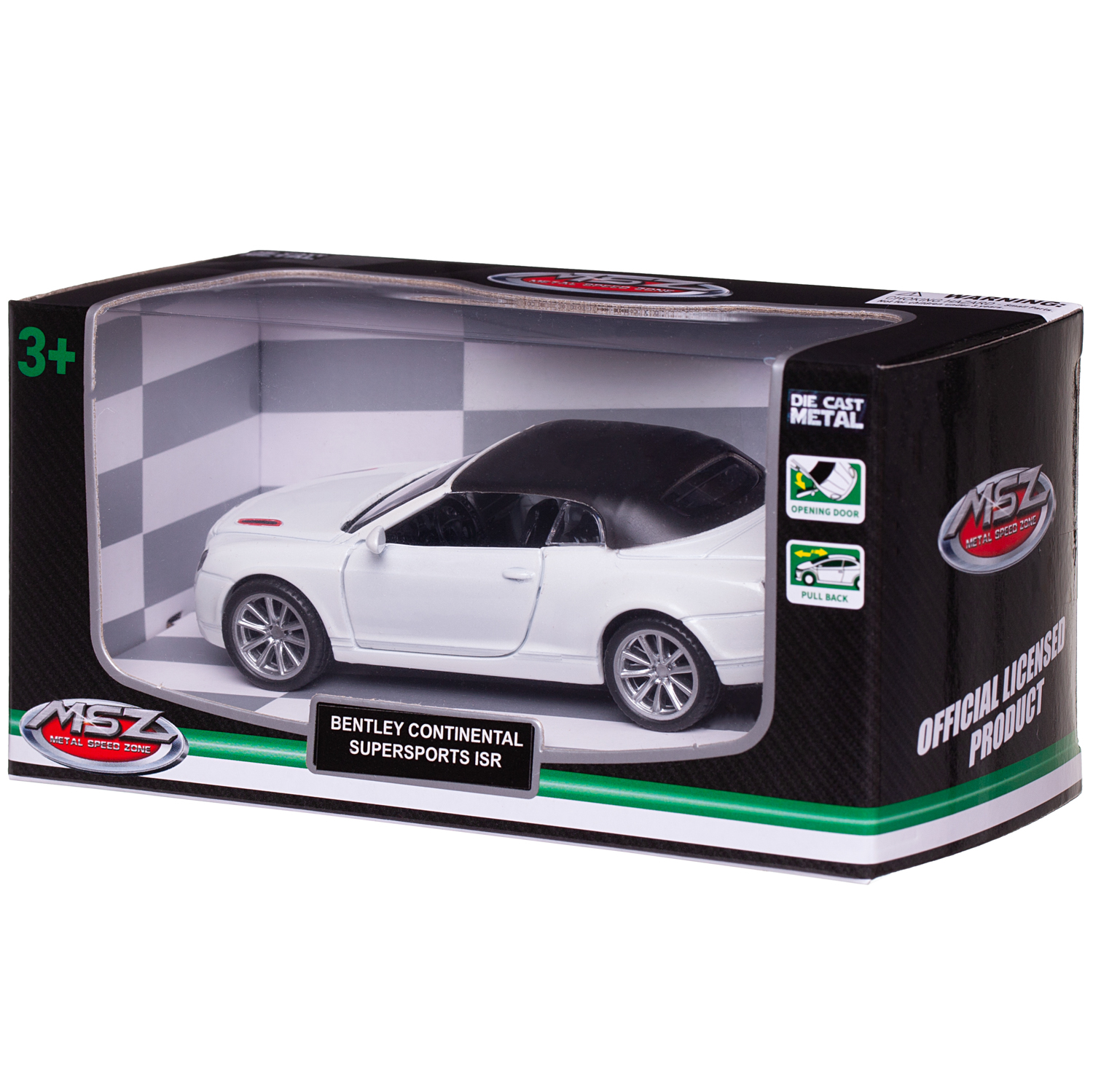 Автомобиль Abtoys Bentley MSZ 1:43 WE-15948W - фото 3