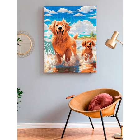 Алмазная мозаика Art on Canvas Игры на пляже в ассортименте