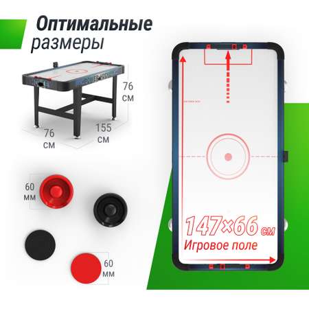 Настольная игра UNIX line аэрохоккей