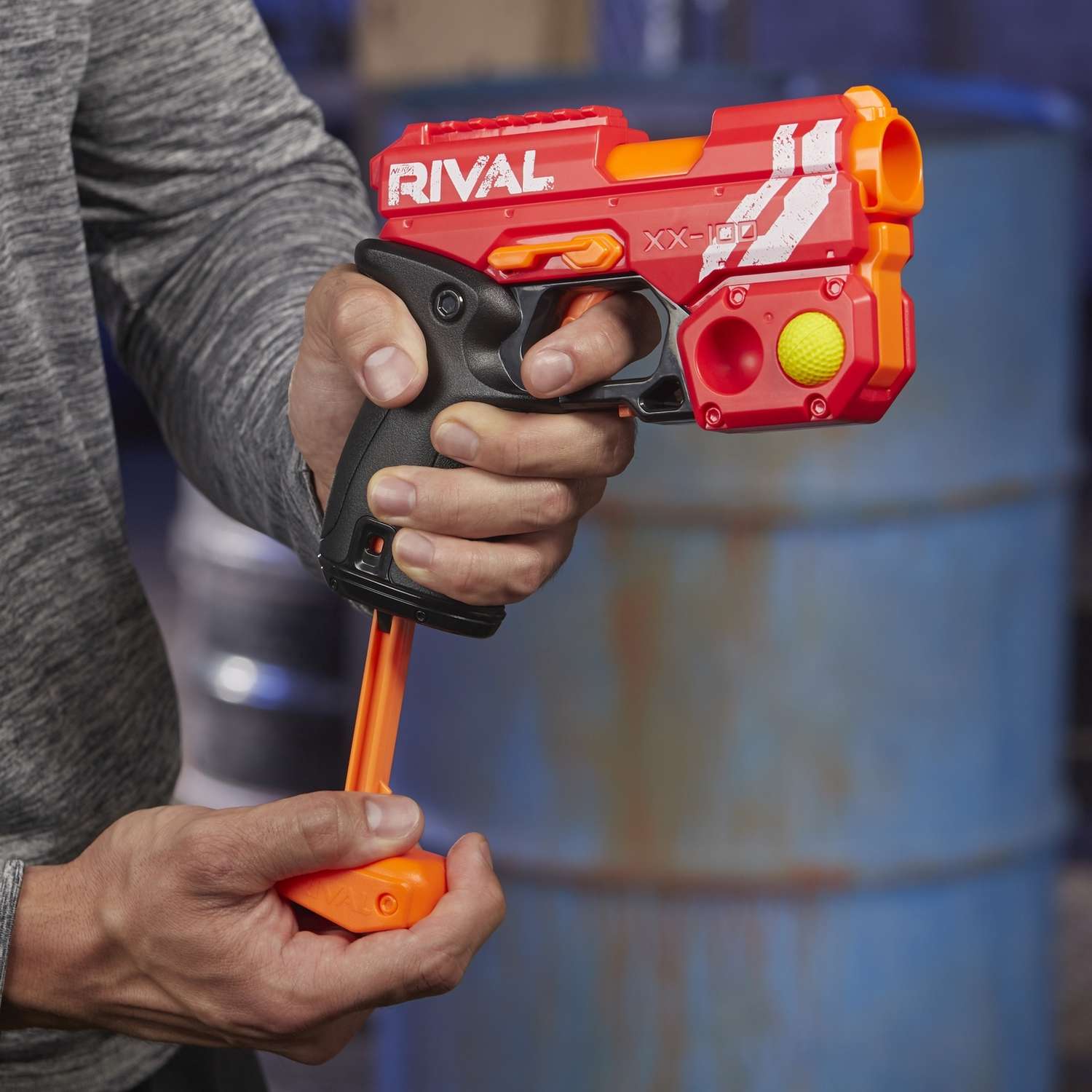 Бластер Nerf Rival Нокаут Красный - фото 8