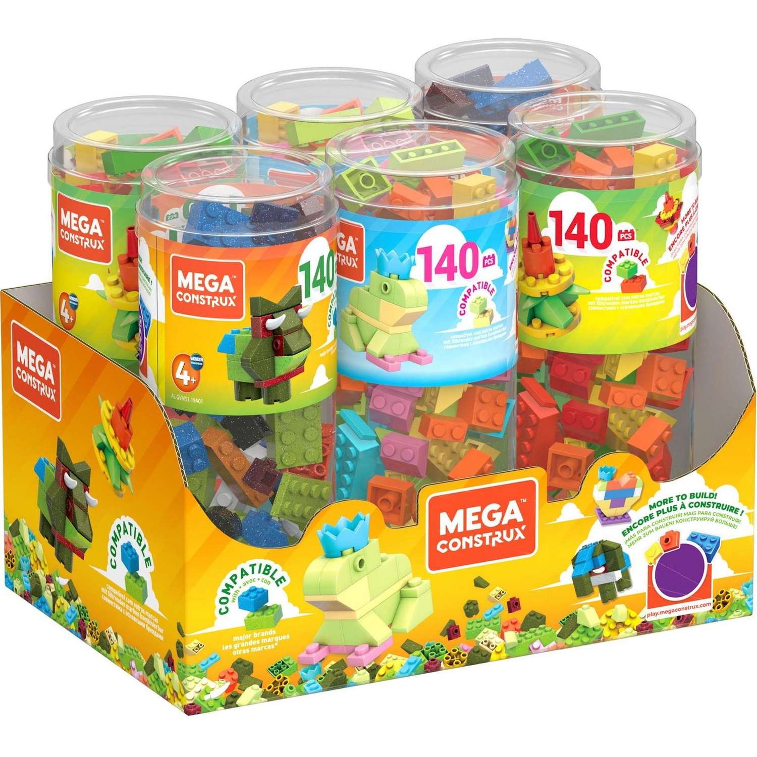 Конструктор Mega Construx Туба 140 дет. в ассортименте - фото 20