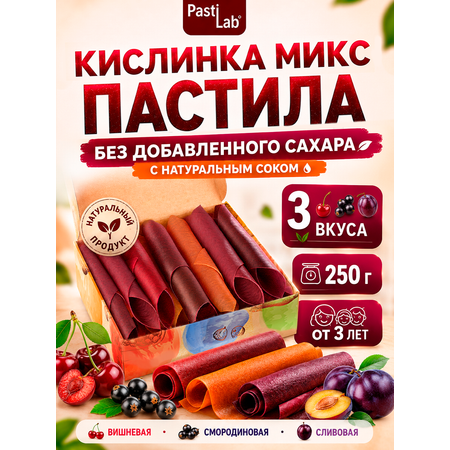 Пастила PastiLab набор фруктовая с кислинкой