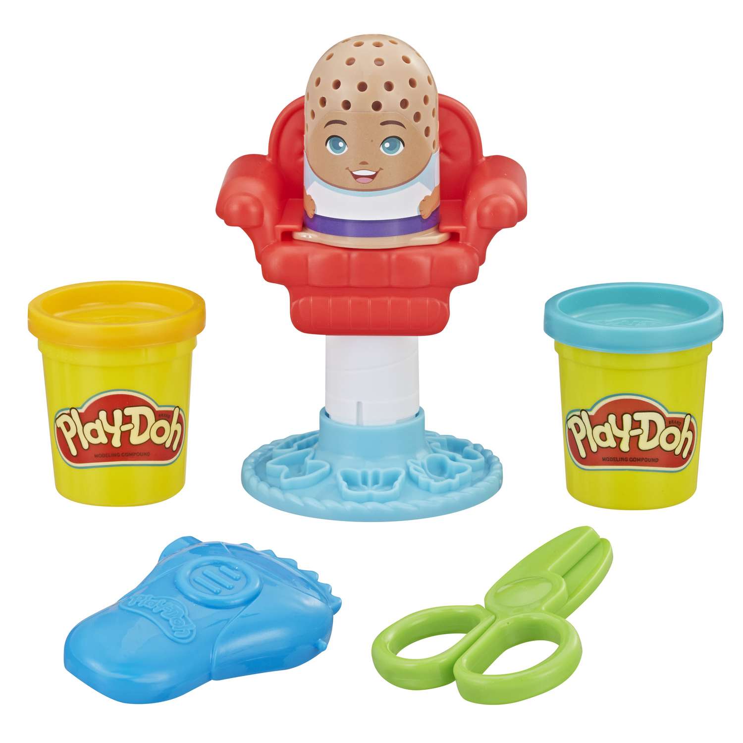Пластилин Play-Doh Забавные прически мини - фото 1