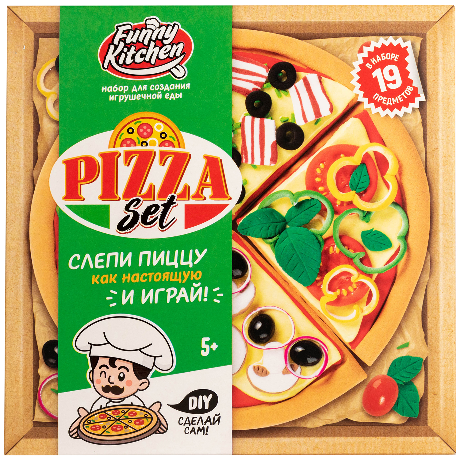 Масса для лепки Funny Kitchen - фото 1