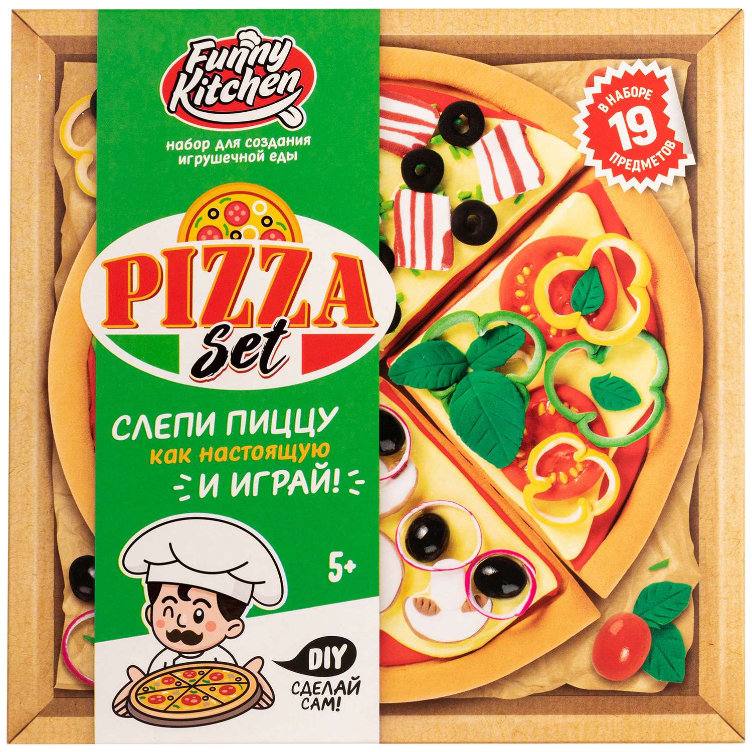 Масса для лепки Funny Kitchen - фото 1