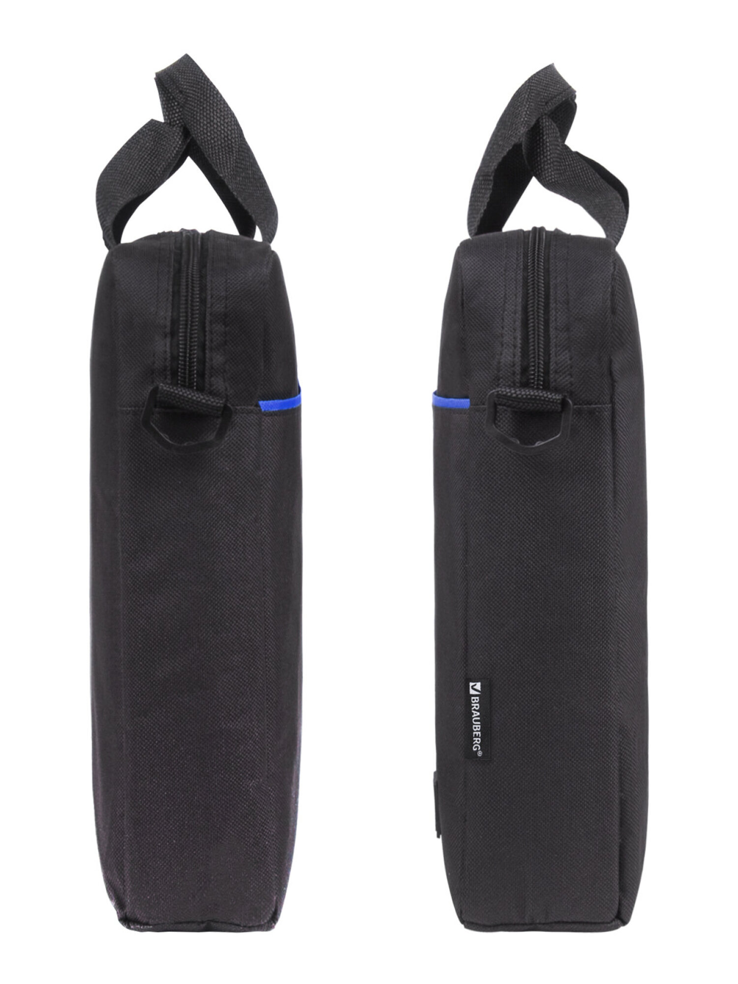 Сумка для ноутбука Brauberg 15.6 дюймов портфель для документов через плечо - фото 9