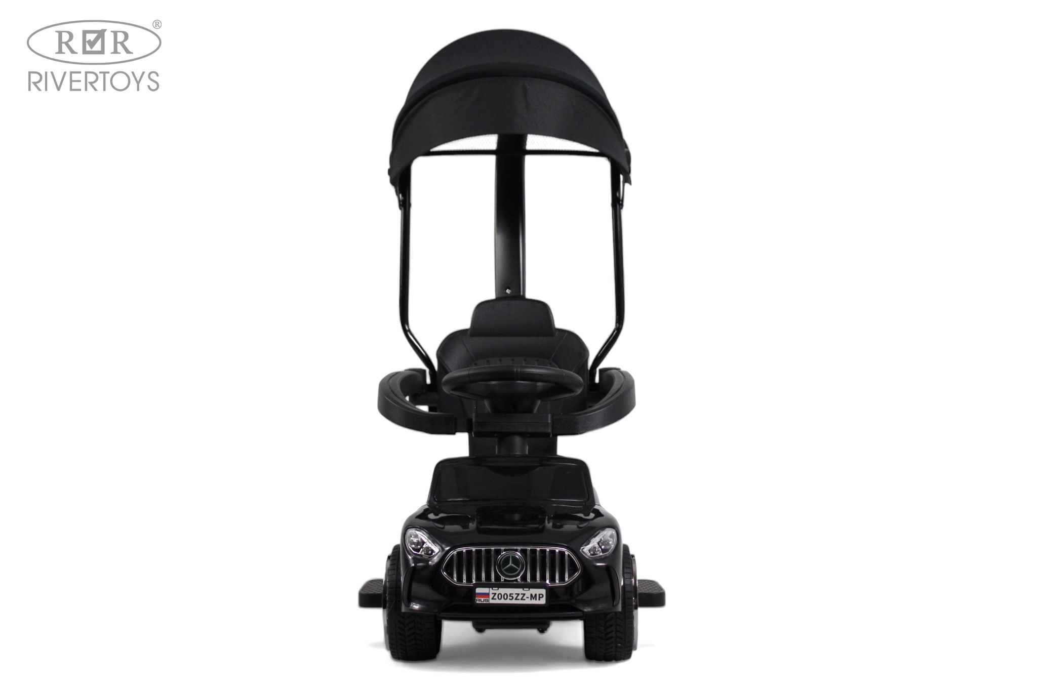 Каталка RIVERTOYS Z005ZZ-MP-BLACK черный - фото 3