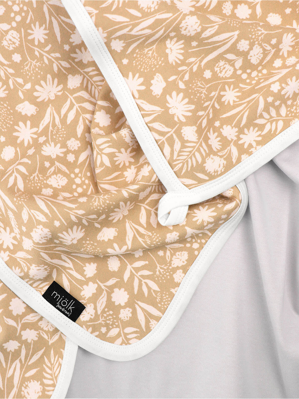 Плед Mjolk Caramel Flowers 80 x 80 см хлопок - фото 6