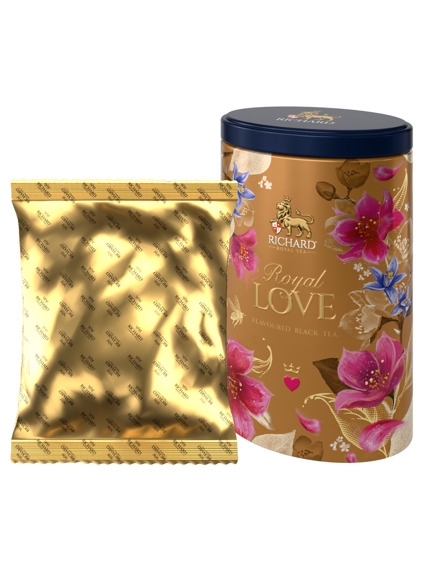 Чай листовой Richard Royal love gold 80гр - фото 9