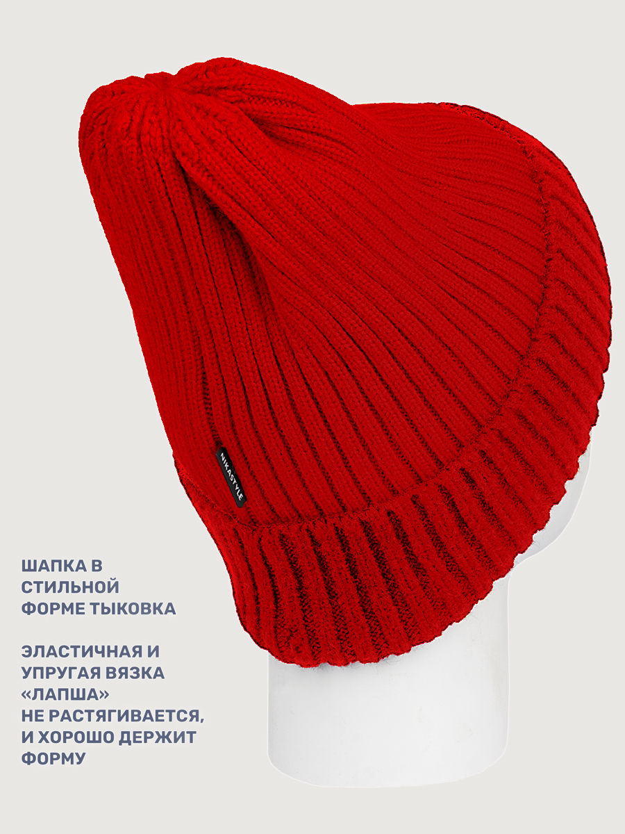 Шапка NIKASTYLE 11з16125 красный - фото 4
