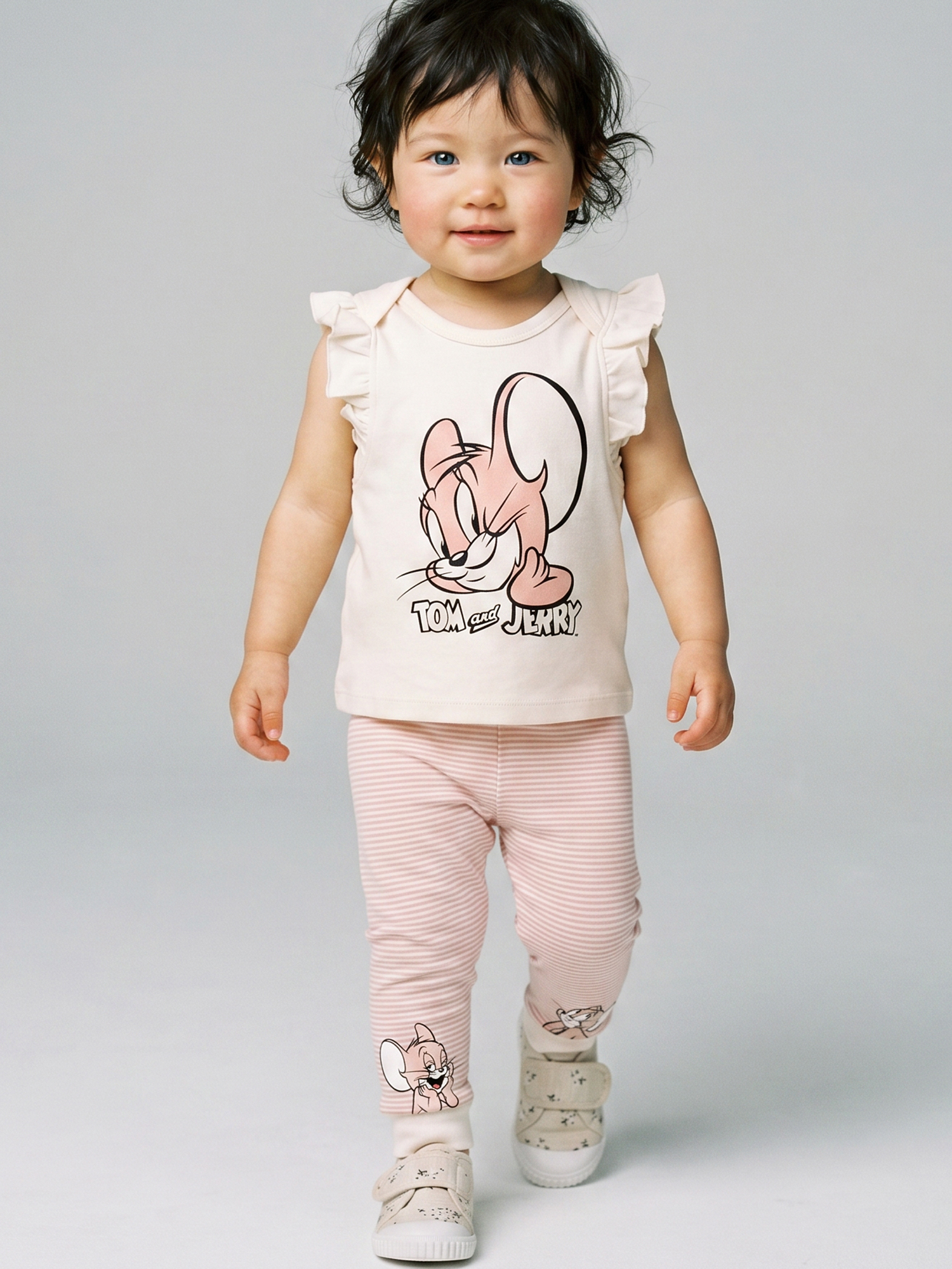 Изображение товара Детский комплект футболка и леггинсы PlayToday для девочки летний яркий