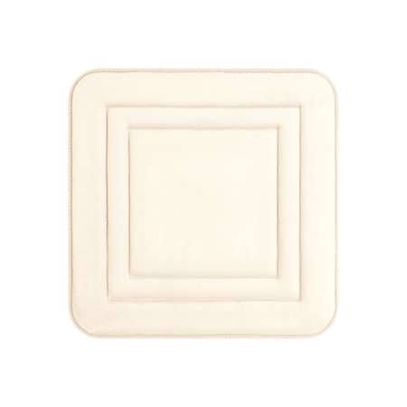 Коврик для туалета DeNASTIA 50х50 Soft memory молочный M111283