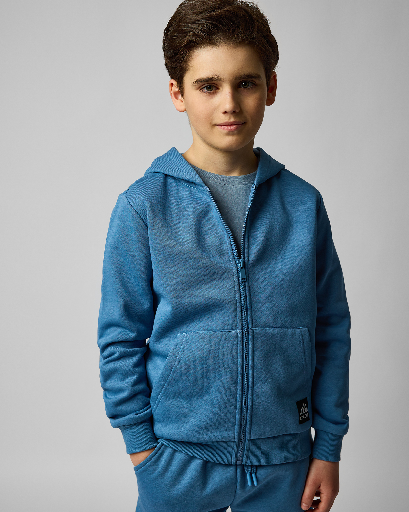 Толстовка Futurino W24FU1-16Ttb-66 - фото 1