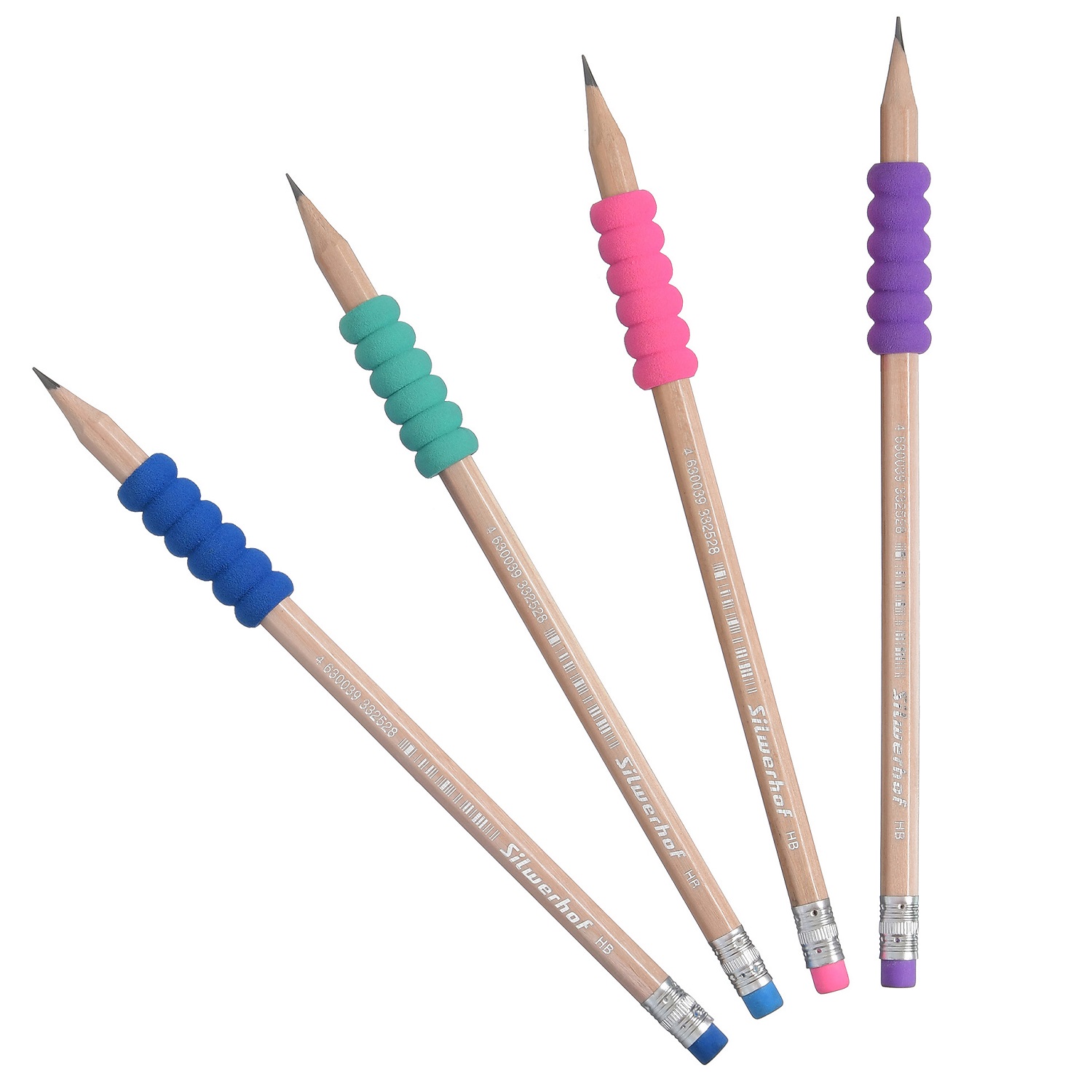 Карандаши чернографитные Silwerhof 1 шт. в ассортименте - фото 1