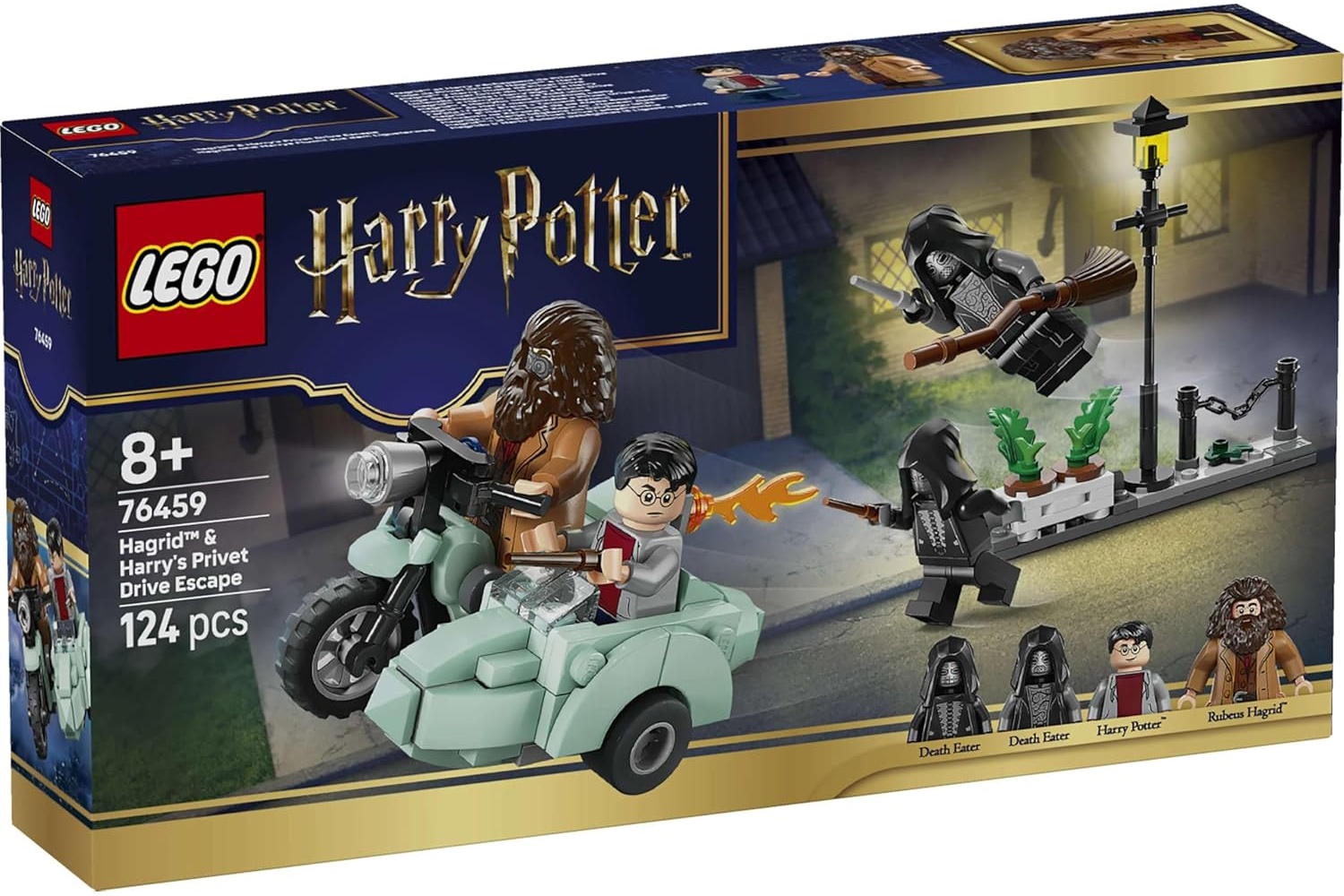 Конструктор LEGO Harry Potter Побег Хагрида и Гарри 124 дет. - фото 4