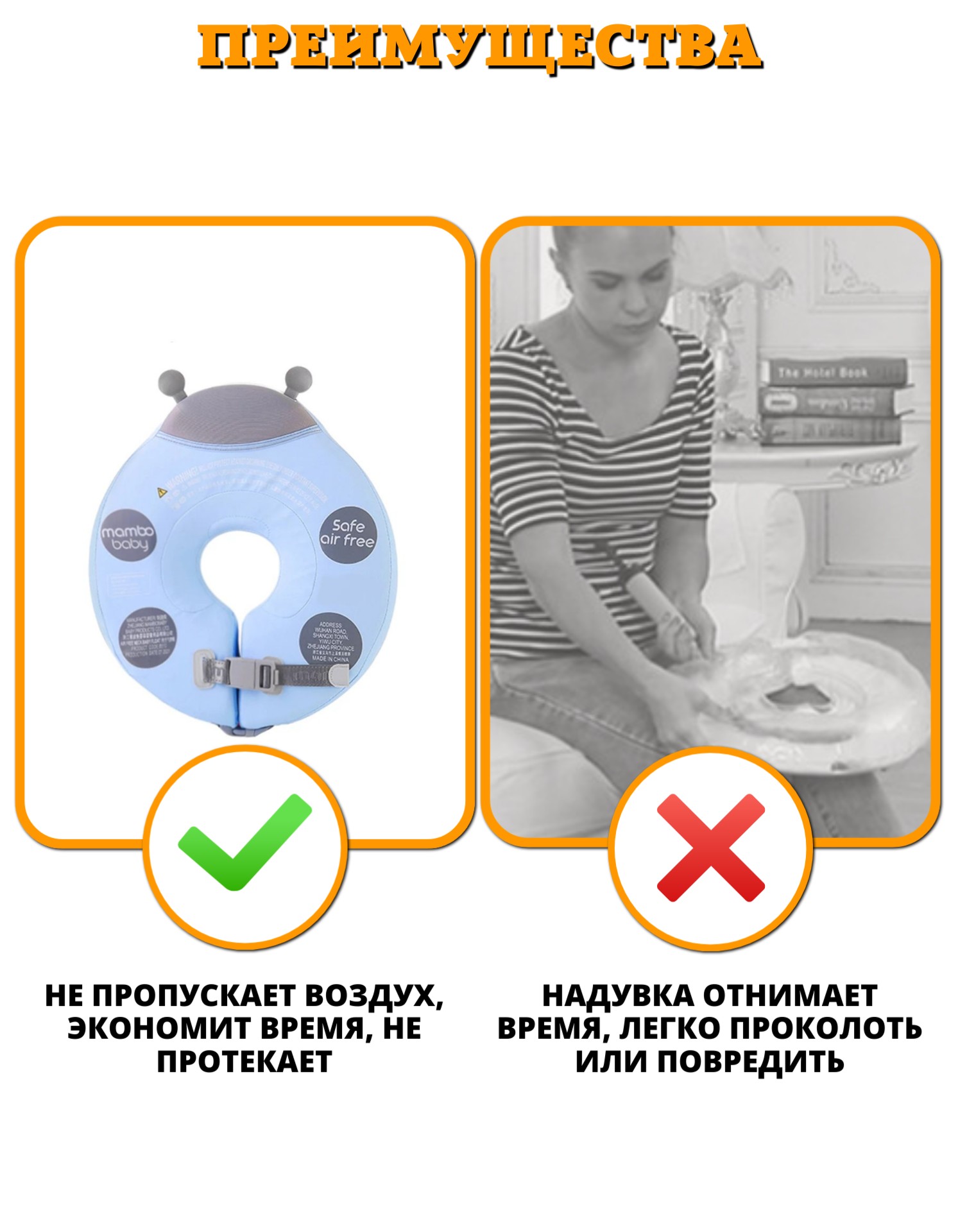 Круг для купания Newone Божья Коровка - фото 10