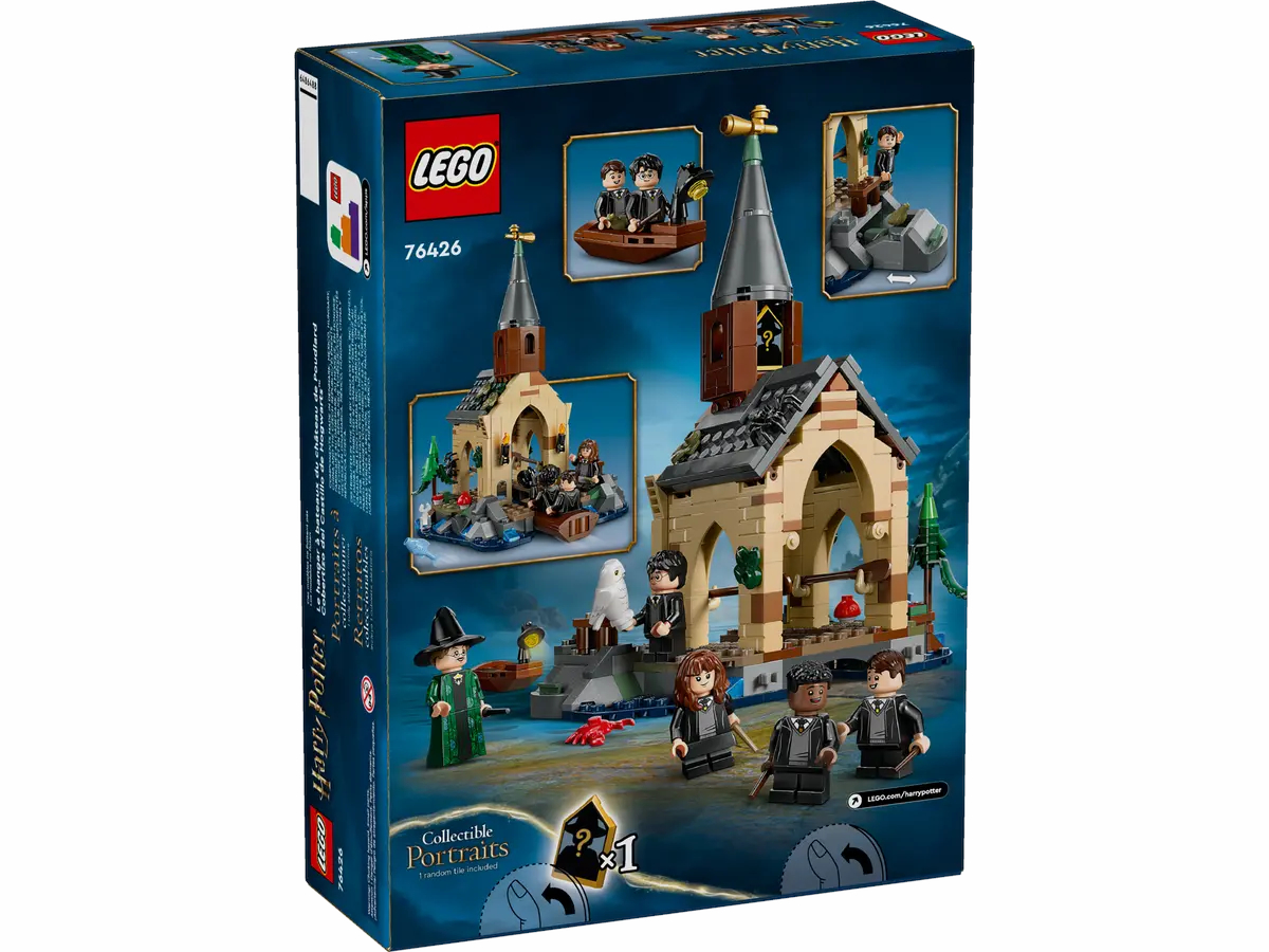Конструктор LEGO Harry Potter Эллинг в замке Хогвартс блочный - фото 12