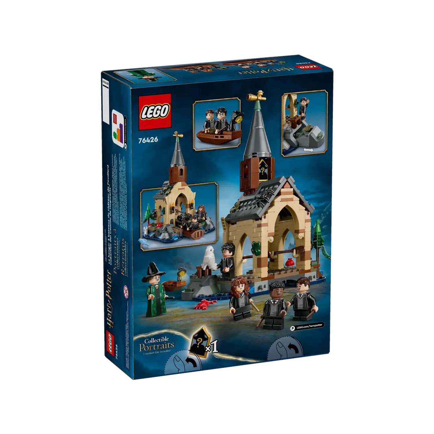 Конструктор LEGO Harry Potter Эллинг в замке Хогвартс 350 дет. - фото 12