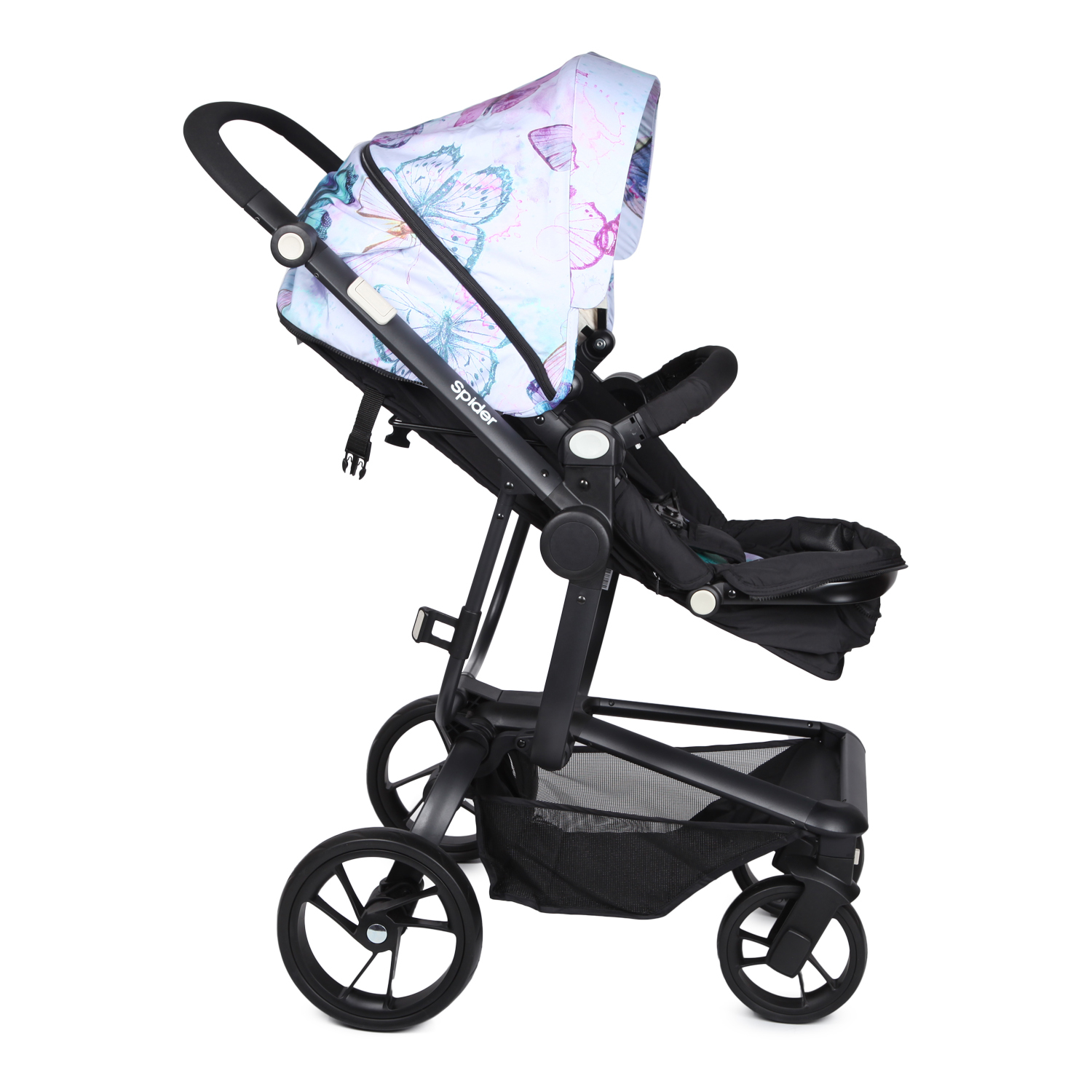 Коляска трансформер Babyton Spider Blue - фото 3