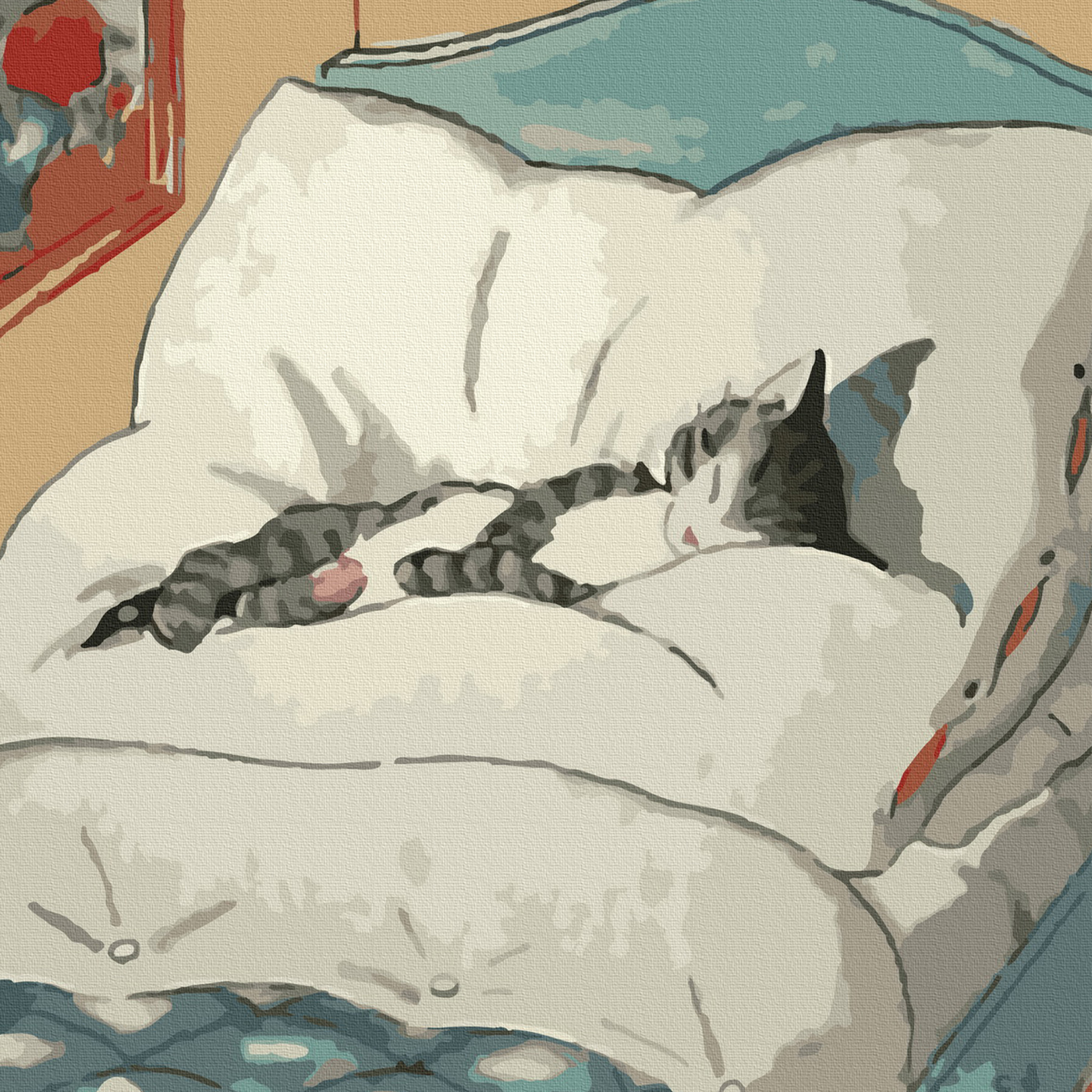Картина по номерам Molly После обеда - фото 1