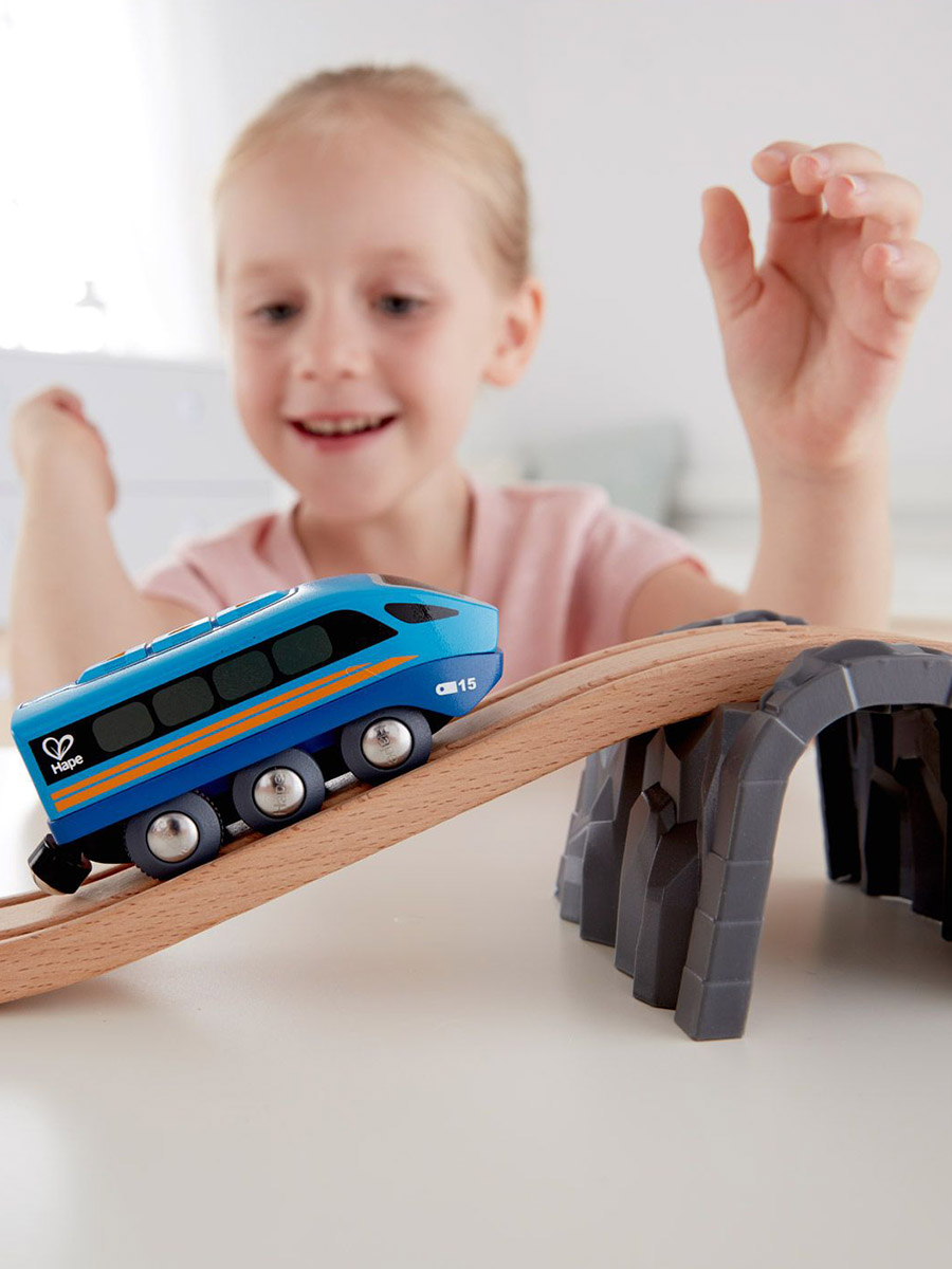 Набор железнодорожный Hape E3726_HP - фото 1