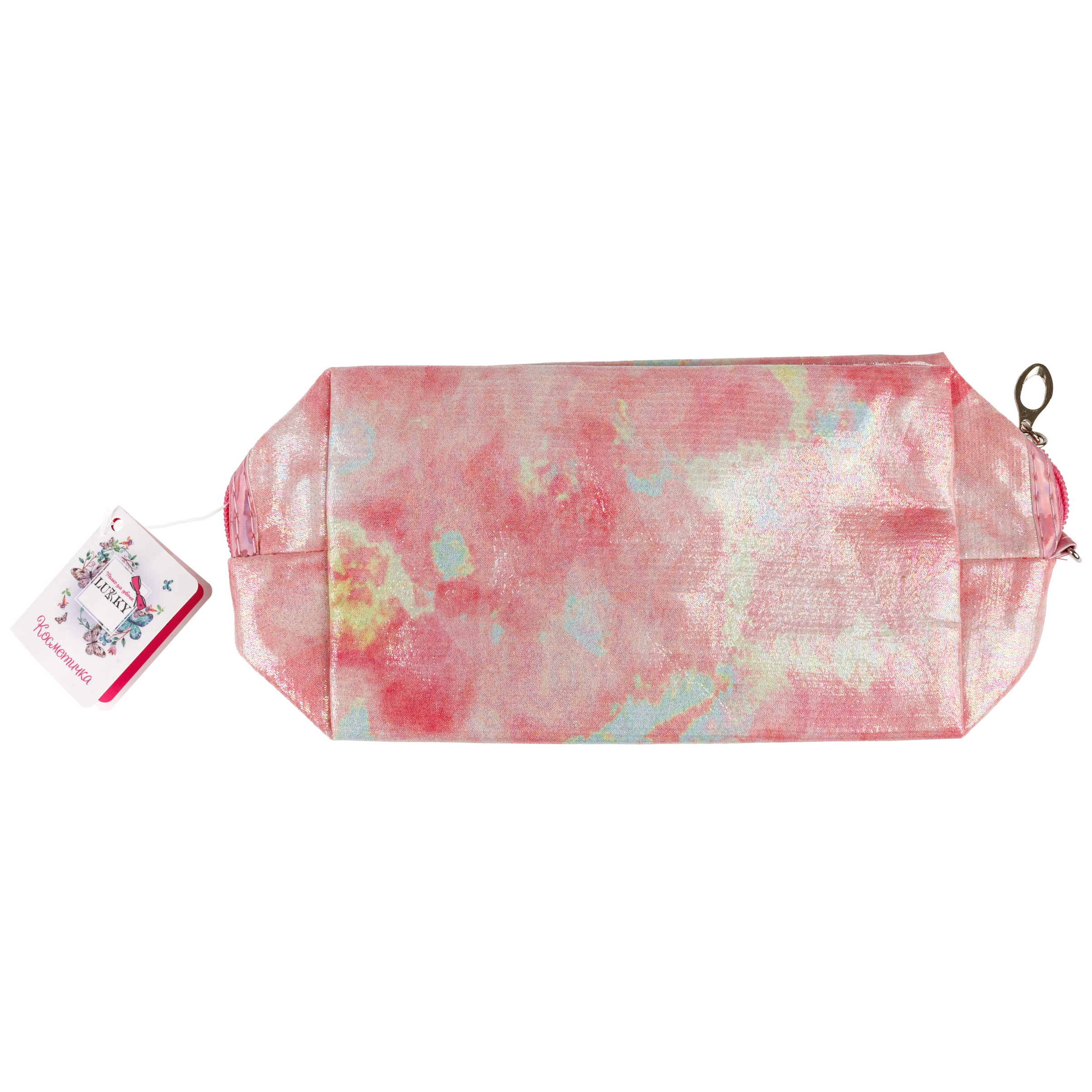 Косметичка LUKKY с подвижными блёстками Butterfly Style 18х 10х 8 см - фото 8