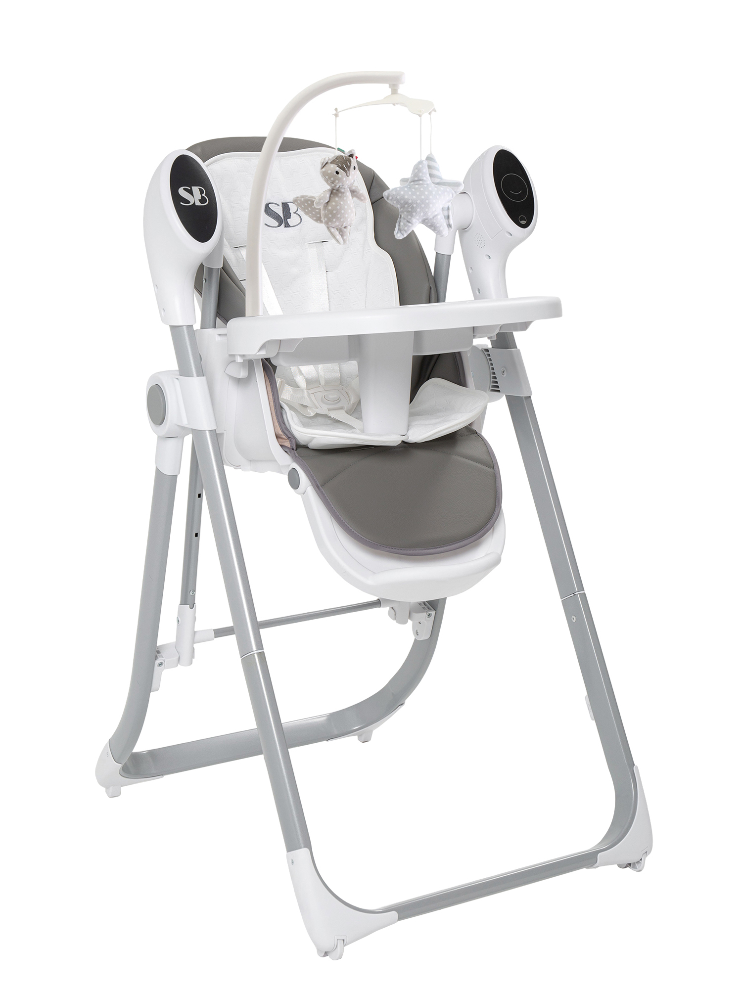 Стульчик для кормления Sweet Baby Amuleto Grey серый - фото 34